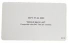 Sept  2013 Expired Victoria s Secret 3-bag Set Free Coupon