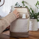 Itzy Ritzy  chill Like A Boss  Vanilla Insulated Baby Bottle Bag  Brand New Nwt 