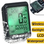 Bike Bicycle Speedometer Cycle Digital Odometer Computer Waterproof Lcd Wireless