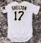Pirates Mlb Manager  17 Derek Shelton Game Worn Used 2021 Nike Baseball Jersey