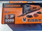 Jorgensen 4 Amp Oscillating Tool 5  oscillation Angle 7 Speed Multi-tool Kit New