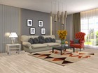 Modern Rug Geometric Moroccan Style Rug 6x8 Ft Hand-knotted Beige Wool Carpet
