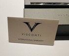 Brand New Visconti Opera Gold Black   Gold Fountain Pen-fine Nib- Box  papers