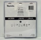 Ma6 Makita B-69674 14  Segmented Dual Purpose Diamond Saw Blade 20-teeth 5400rpm