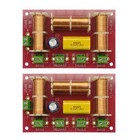 Speaker Crossover Audio 3 Way Crossover Audio Frequency Divider 4-8ohm 2pcs