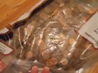 Completely Unsearched Sealed Bank Bag   50 Fv  Us Copper Pennies Pre 1982 34 Lbs