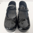 Dansko Womens Black Pantent Mary Jane Shoes Size 8 5-9