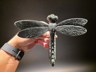 7  Antique Vintage Style Verdigris Cast Iron Dragonfly Door Knocker