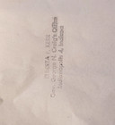 Vintage Elberta Kerr Govenor George Craig s Office Stamp Indianapolis Indiana