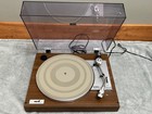 Working Yamaha Yp-211 Turntable Record Player With Dust Cover