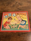 Vtg 6 Sided Block Puzzle Hermann Eichhorn Germany Farm Animals Horses Abc Number
