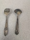 Vintage 1847 Rogers Bros Is Silverplate Baby Child Youth Spoon And Fork Set
