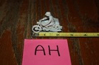 Vintage Marx Battleground Light Gray German Army Motorcycle Ah - Mpc  Timmee