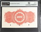 Mex  Banco Central Mexicano Specimen M205s Nd  1908  1000 Pesos Pmg Ch Au 58 Epq