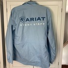 Ariat World Equestrian Games 2010 Event Staff Jacket Medium Blue Unisex Full Zip