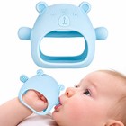 Silicone Baby Teething Toy For 0-6 Months Newborn Infant Soft Chewable Teether