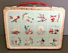 1958 Rare - Americana Metal Lunch Box Manufactured By Thermos