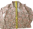 Smith Quinn Grayson Ruffle 1 4 Zip Pullover Womens S Fall Floral Golf Tennis Nwt