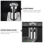 4pcs Floor Drain Backflow Shower Drain Backflow Preventer Drain Hair Strainer