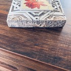 Sid Dickens  Memory  Block Tile  Vintage 1998  T68  Retired Lotus Flower