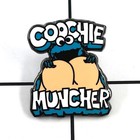 Coochie Muncher Enamel Pin Funny Cartoon Character Lapel Pin Gift Free Shipping