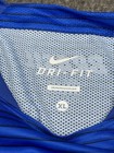 Nike Mens Soccer Jersey Xl Blue Brasil Cbf Prematch Training International Team