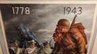 Original 1943 Propaganda War Bond Poster Americans Will Always Fight For Liberty