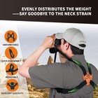 Binocular Harness Strap  X-shaped Adjustable And Deluxe Bino Chest Straps For   