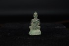 Large Ancient South East Asian Bronze Buddha Deity Sculpture In Good Condition