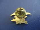 Vtg Anheuser Busch Budweiser Beer Eagle A Logo Lapel Hat Pin B3