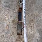 Vintage 18    Butcher Meat Hook Pulley Trolley Hanger 3000lb Limit 