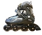 Sowume Adjustable Inline Skates Xl 7-10 Black Blades Light Up Wheels Size S
