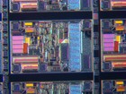 Vintage 6  Silicon Wafer  Sp6641 Dc-dc Boost Regulator By Sipex Semiconductor