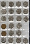 Old Canadian Nickel Lot - 75 Coins See Pictures