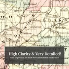 Old Map Of Mississippi 1855 - Vintage Mississippi Art