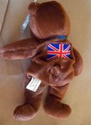 The Beatles 33 Brown Celebrity Bears Mint Bean Bag Plush Mwmt