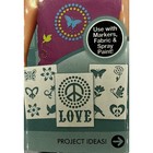 Fashion Art Next Style Stencil Pack 14 Designs Boho Style Design Paint Items