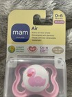 1 Mam Pacifiers Air Skin Soft  2pc 0-6m  Pink lilac Duck seahorse Bpa bps Free