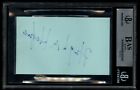 Hugh Hefner D2017 Signed Autograph Auto 3x5 Cut Founder Of Playboy Magazine Bas