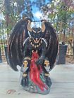 Satan 13  X 5  Color Gold   Resin   Devil   Evil   Statue Figurine Collectible