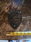 Vintage Cast Iron Carriage Step Plate Shield St Louis Mo Antique Buggy Step B