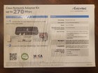 Actiontec Ethernet Over Coax Network Adapter Kit  2 Adapters In Kit 
