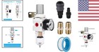 1 4  Npt Air Compressor Filter   Regulator Combo With Gauge For Pneumatic Tools