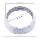 Joiuyolj Exhaust Flange Gasket Id2 56  65mm  For Muffler Ring 65mm 