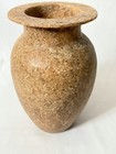 Vintage Museum Quality Egyptian Revival Hand Made Replica Alabaster Vessel