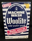 Vintage Woolite Machine Wash Powder Formula In Cardboard Box Unopened