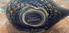 Tropical Fish Murano Style  Art Glass Hand Blown Vibrant  Figurine Paperweight
