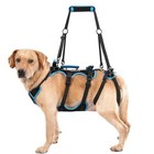 Dog Lift Harness For Large Male Dogs  2-in-1 Detachable Support X-large Black