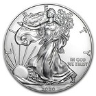 2020 American Silver Eagle  999 Fine Silver With Our Certificate Of Authentic   