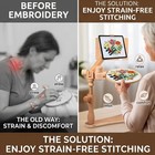 Wooden Embroidery Hoop Stand  360   Adjustable Hands    Holder8333
